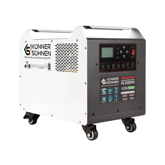 KS2000PSPortableBatteryPowerStationFrontSideView2