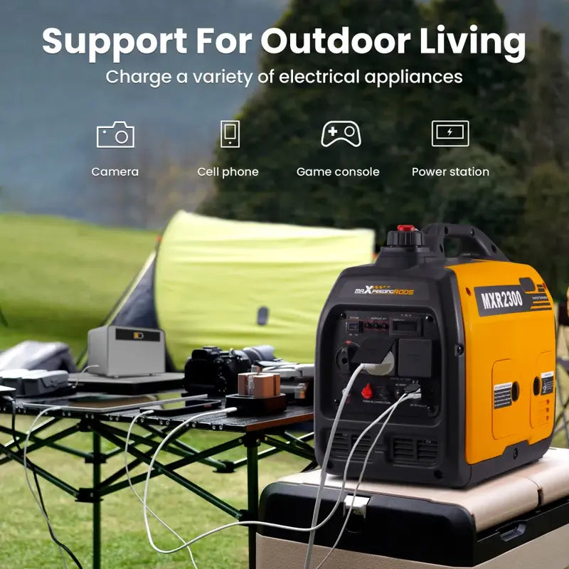 MXR2300 Inverter Generator Outdoor Operation