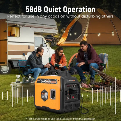 MXR3800 Portable Inverter Generator Noise Levels