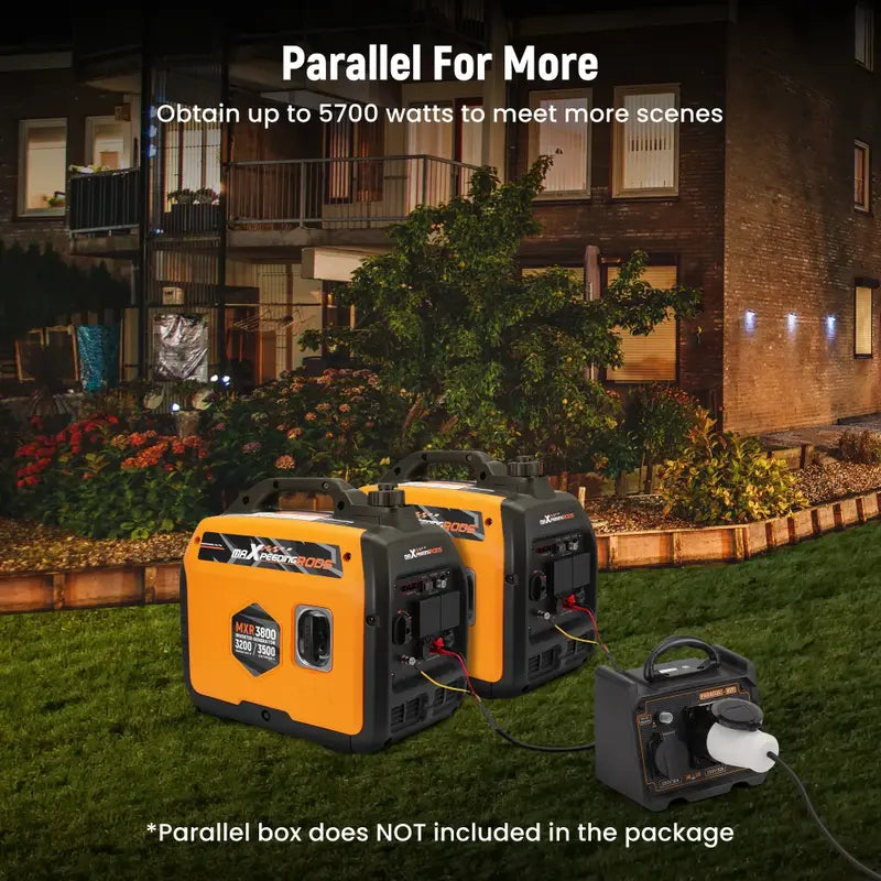 MXR3800 Portable Inverter Generator Parallel Operation