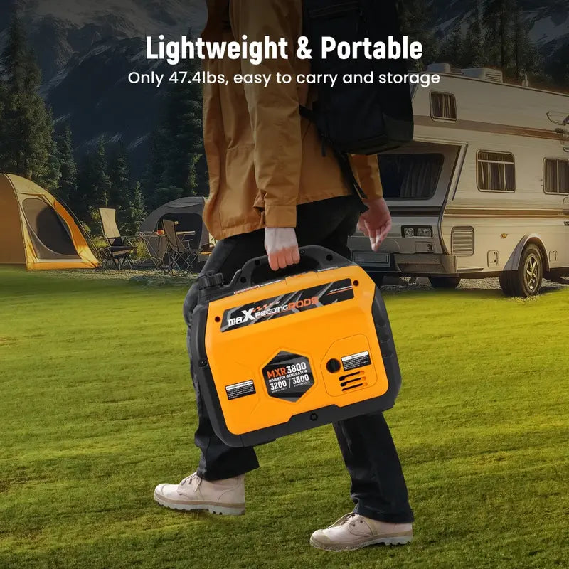 MXR3800 Portable Inverter Generator Portability