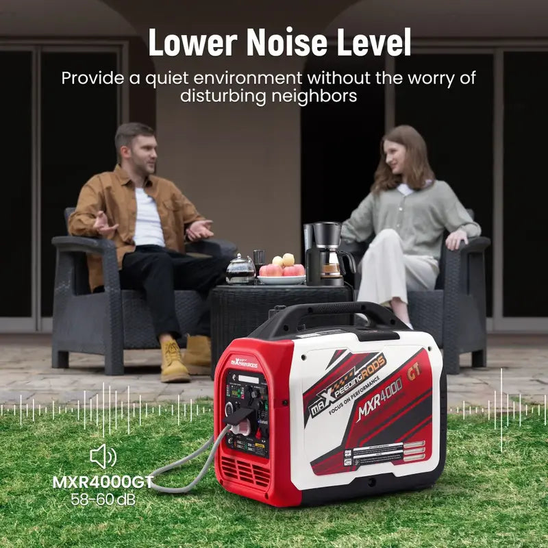 MXR4000GT Portable Inverter Generator Noise Levels