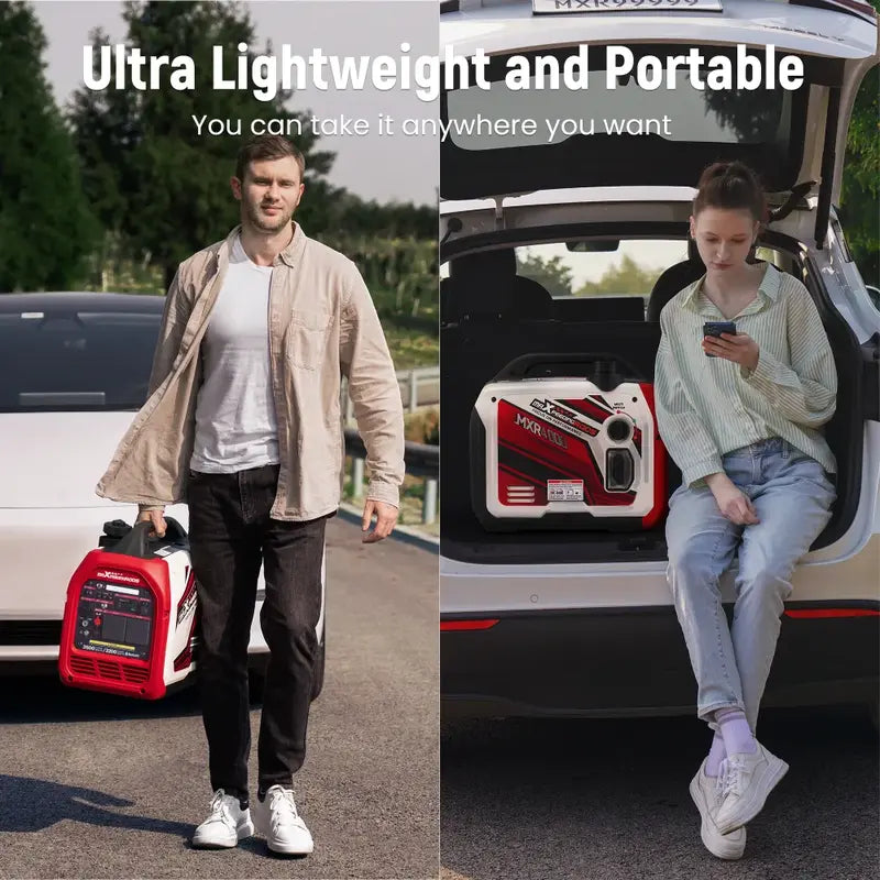 MXR4000 Petrol Inverter Generator Weight