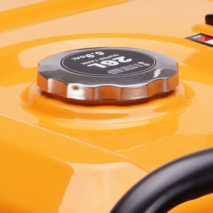 Close-up of a fuel cap on MXR9000