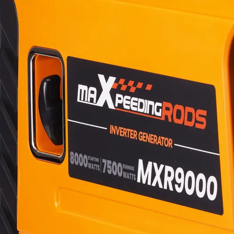 Max Speeding Rods inverter generator with MXR9000 model number